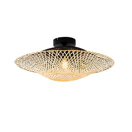 Orientalisk utomhustaklampa bambu 50 cm IP44 - Rina