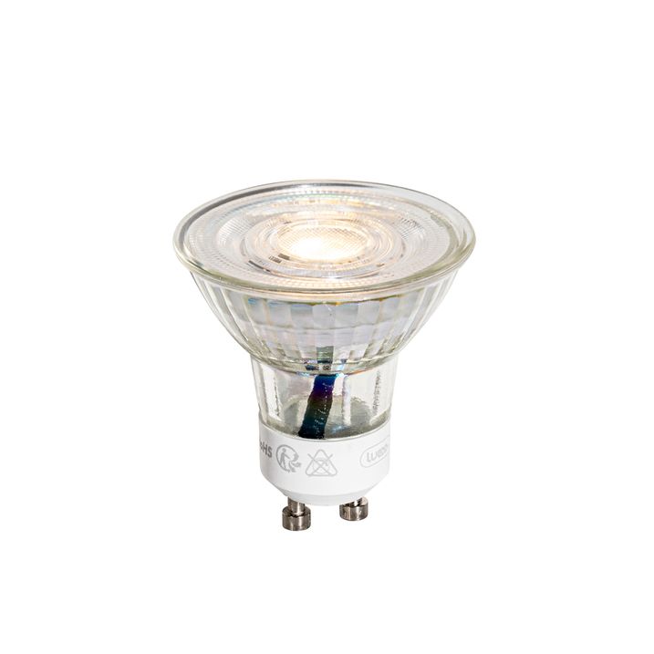 GU10 50mm LED žarulja prozirna 3W 230 lm 2700K