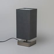 Lampă-de-masă-modernă-gri-cu-oțel---Milo