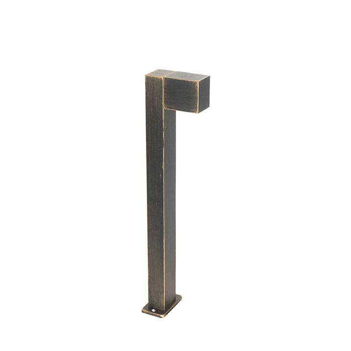 Industrial Outdoor Standing Lamp Antique Gold 65 cm IP44 - Baleno