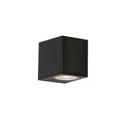 Smart-utendørs-vegglampe-svart-IP65-inkl.-Wifi-GU10-50mm---Baleno