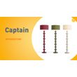 Retro-podna-lampa-bež-sa-platnenim-abažurom-160-cm---Captain