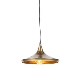 Vintage hanging lamp gold - Duke A