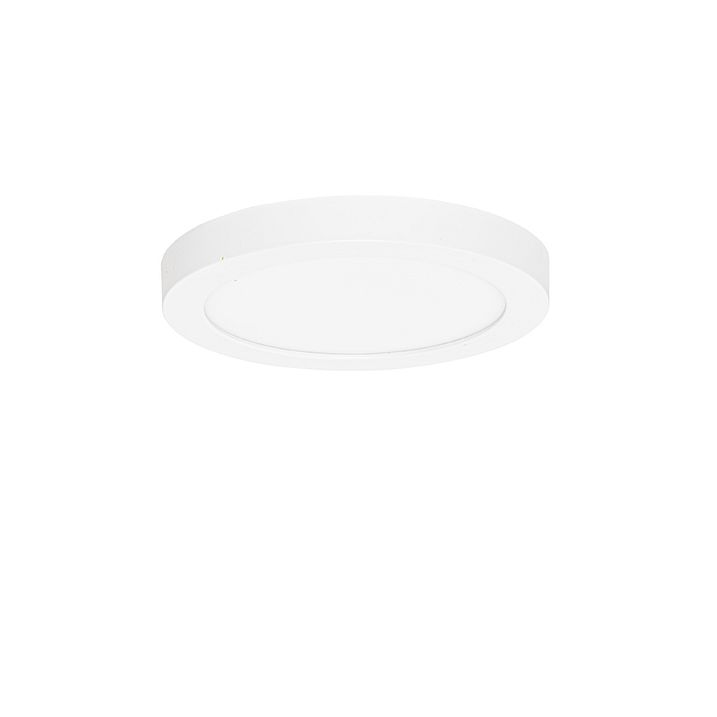 LED'li 3 Kademeli Kısılabilir Sıcak Beyaz Işıklı, Düğmeli, Yüzeye Monte veya Gömme Spot Lamba Beyaz 18 cm - Trans