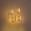 Japandi-hanglamp-beige-7-lichts---Pluni-Tuba