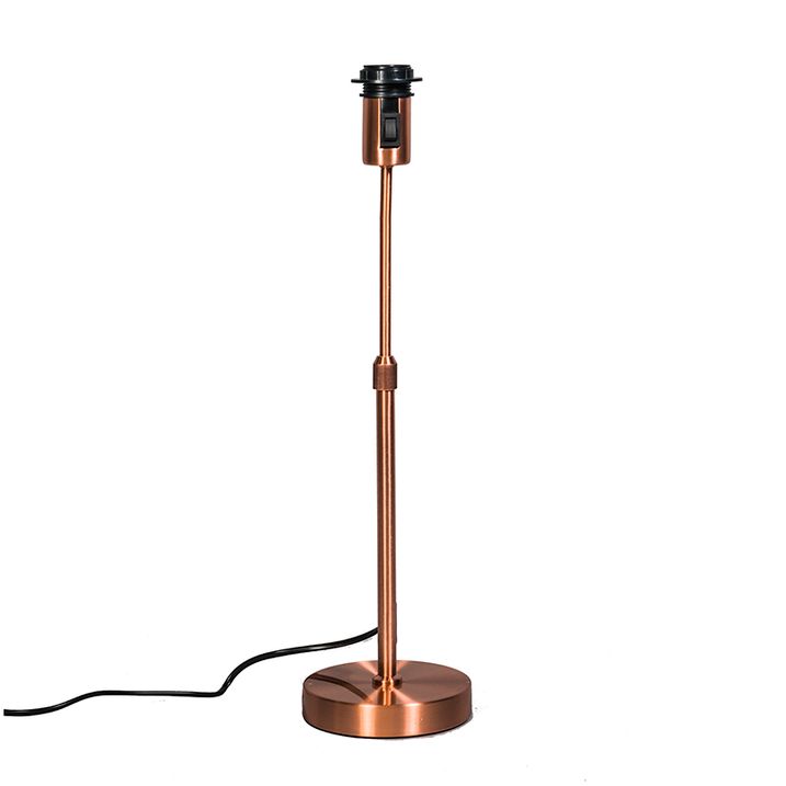 Stolná lampa medená nastaviteľná - Parte