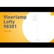 Moderne-vloerlamp-wit-met-goud---Lofty