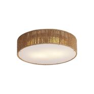 Lampa-sufitowa-Japandi-naturalna-z-abażurem-38-cm-2-źródła-światła---Luz