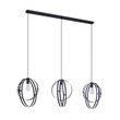 Smart-hanglamp-zwart-langwerpig-3-lichts-incl.-Wifi-G95---Indu