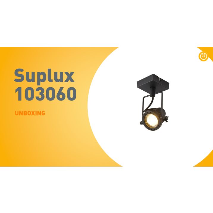 Industrijski reflektor crni - Suplux