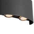 Zidna-lampa-za-spoljašnju-upotrebu-tamno-siva-uključujući-LED-4-svetla-IP54---Silly