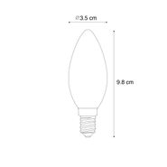 Smart-E14-LED-Glühbirne-C35-Matt-4,2-W-470-lm-2700-6500-K