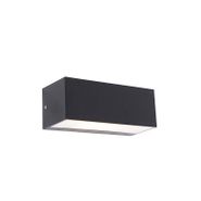Lampada-da-parete-moderna-intelligente-nera-IP65-con-Wi-Fi-A60---Houks