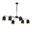 Smart-hanglamp-zwart-verstelbaar-incl.-6-Wifi-B35---Lofty