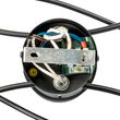 Moderné-stropné-svietidlo-čierne-5-svetlo---Hetta