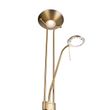 Bronze-Floor-Lamp-with-Reading-Lamp-Incl.-LED-and-Dimmer---Diva-2