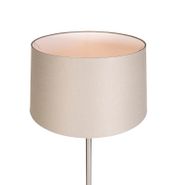 Moderne-vloerlamp-staal-met-taupe-kap-45-cm---Simplo