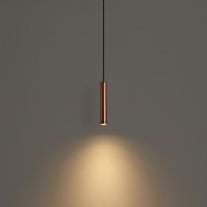 Suspension design bronze foncé GU10 50mm IP44 - Tuba