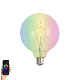 Pametne E27 prigušne LED sijalice G125 svetle RGBW 4W 250lm 2700K