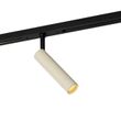 Foco-Moderno-Bege-com-Preto-para-Sistema-de-Trilho-Monofásico---Slimline-Uzzy