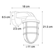 Aplique-de-pared-exterior-moderno-negro-IP54---Joeri