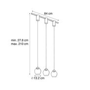 Sistema-de-iluminación-de-riel-moderno-con-3-luces-colgantes-Easylift-negro-1-fase---Slimline-Molla