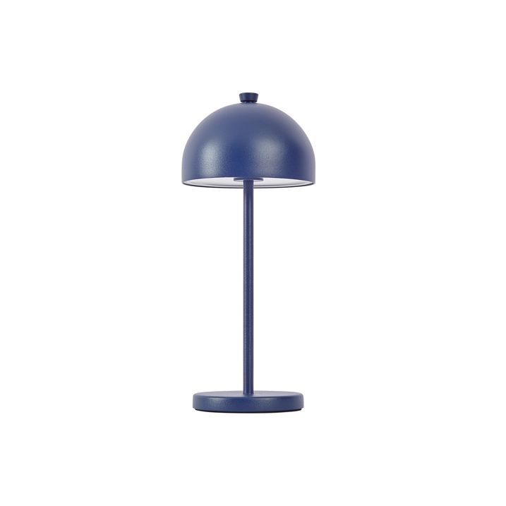 Stona lampa plava uklj. LED IP54 punjiva sa stanicom za punjenje - Squirrel