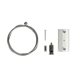 Riel accesorio colgante blanco monofásico - Iconic
