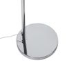 Moderne-booglamp-chroom-met-witte-kap---Arc-Basic