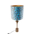 Stolní-lampa-bronzová-s sametovým-stínítkem-s motýlím-vzorem-40-cm---Diverso
