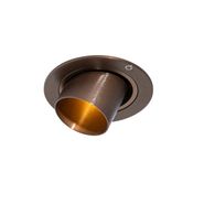 Foco-empotrado-moderno-bronce-oscuro-GU10-35-mm-redondo-orientable---Installa