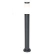 Buitenlamp-paal-antraciet-met-opaal-80-cm-IP44---Rox