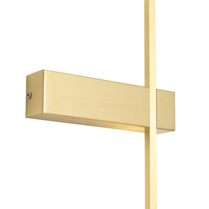 Modern Wall Lamp Brass 75cm Incl. LED IP44 - Dial