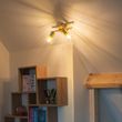 Foco-Art-Déco-de-latón-inclinable-y-giratorio-de-2-luces---Mosh