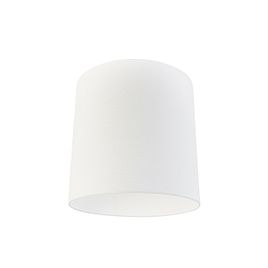 Abat-jour en tissu blanc | 40/40/40