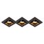 Set-of-3-Modern-Recessed-Spotlights-Black-Adjustable---Qure