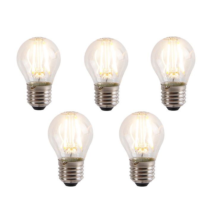5'li Set E27 3 Kademeli Kısılabilir LED Ampuller P45 5W 700 lm 2700K