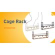 Hänglampa-svart-med-hyllplan-4-ljus---Cage-Rack