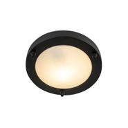 Moderne-taklampe-sort-18-cm-IP44---Yuma