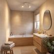 Spot-modern-de-baie-bej-cu-2-lumini-IP44---Ducha