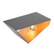 Nástenná-lampa-Fold-sivá-s-meďou