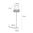 Retro-Floor-Lamp-Brass-with-Granny-Lampshade-Green-45-cm---Kaso