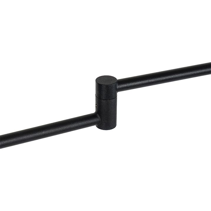 Design gulvlampe sort inkl. LED med touch-dæmper - Notia