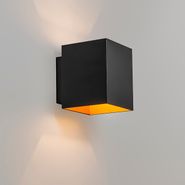 Wifi-G9-dahil-siyah-ve-altın-kare-akıllı-duvar-lambası---Sola