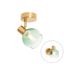 Art-Deco-Spotlight-Gold-with-Green-Glass---Vidro