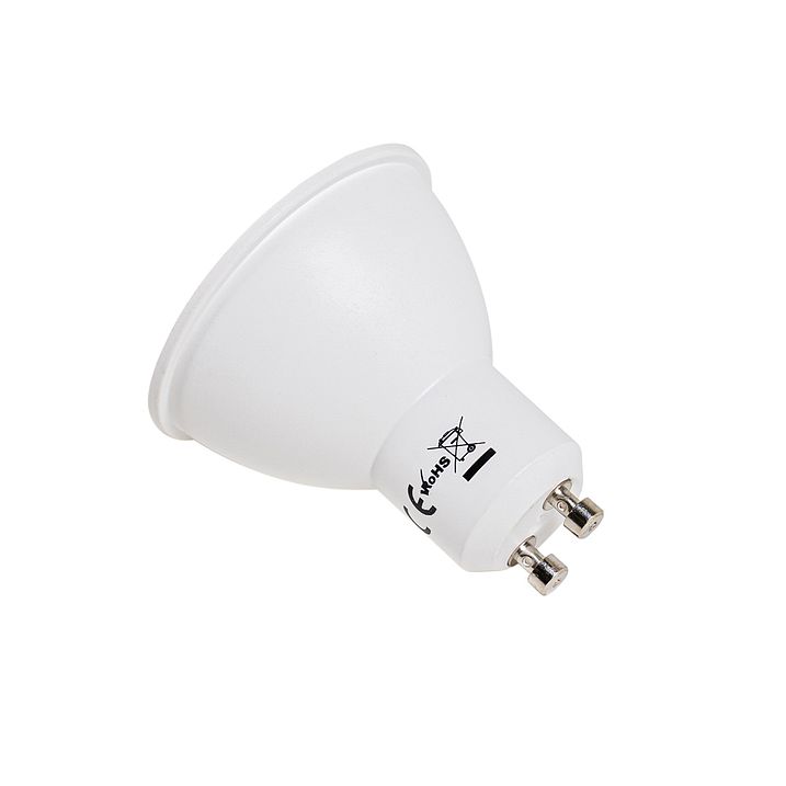 Lampadina LED GU10 con sensore crepuscolare 5W 380lm 2700K