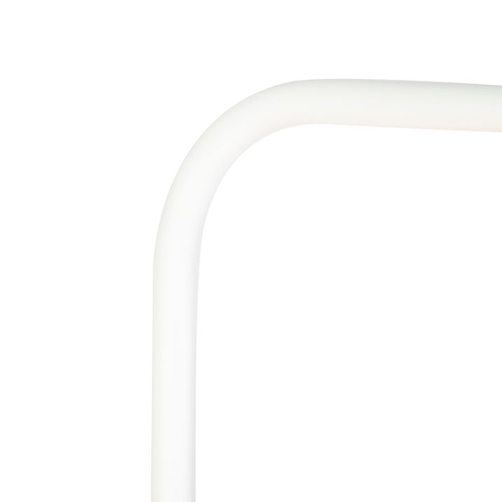 Moderne vloerlamp wit met goud - Lofty