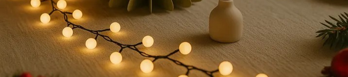 Kerstsfeer zonder kitsch: Scandinavische minimalistische verlichtingstips