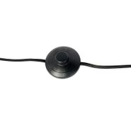Vintage-golvlampa-på-bambu-stativ-grön-med-koppar---Barrel