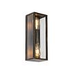 Vintage-zidna-lampa-antikni-zlato-38-cm-2-svetla-IP44---Charlois